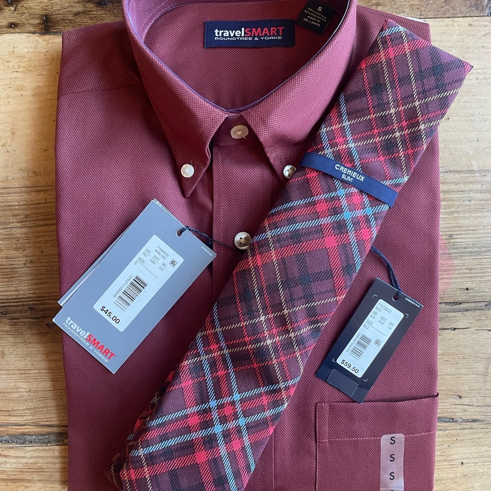 Shirt and Tie Combo